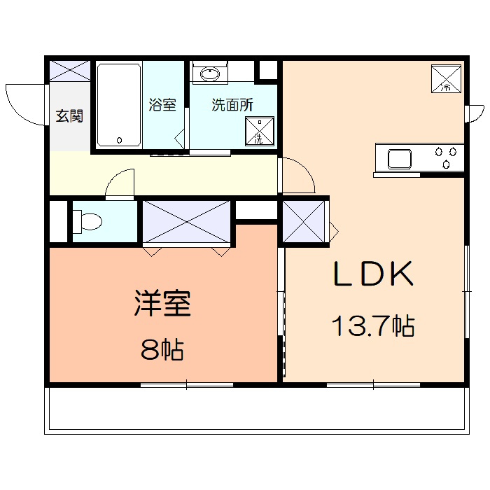ヴァンベールの間取り