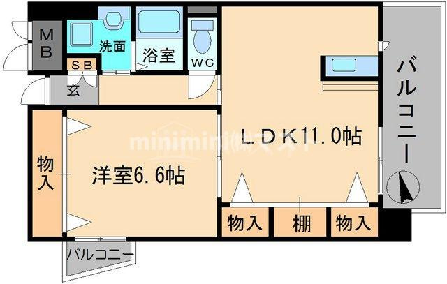 ピュアファースト花園の間取り