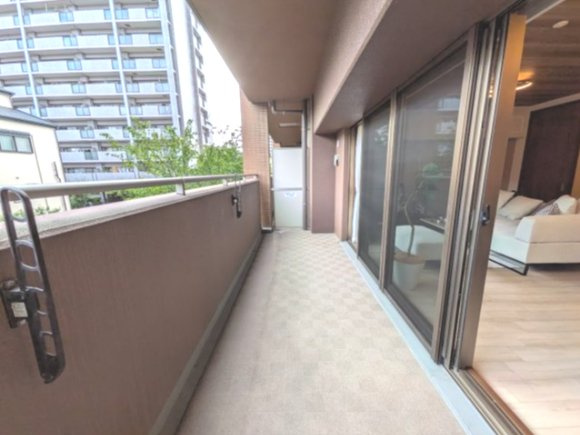都島友渕町アーバンコンフォートのバルコニー