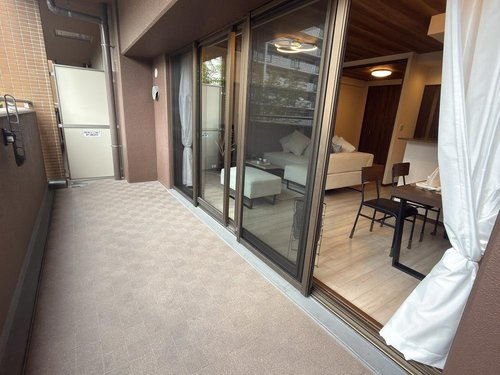 都島友渕町アーバンコンフォートのバルコニー