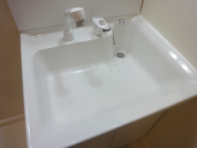 栄華マンションの洗面所|★大型洗面ボールです★