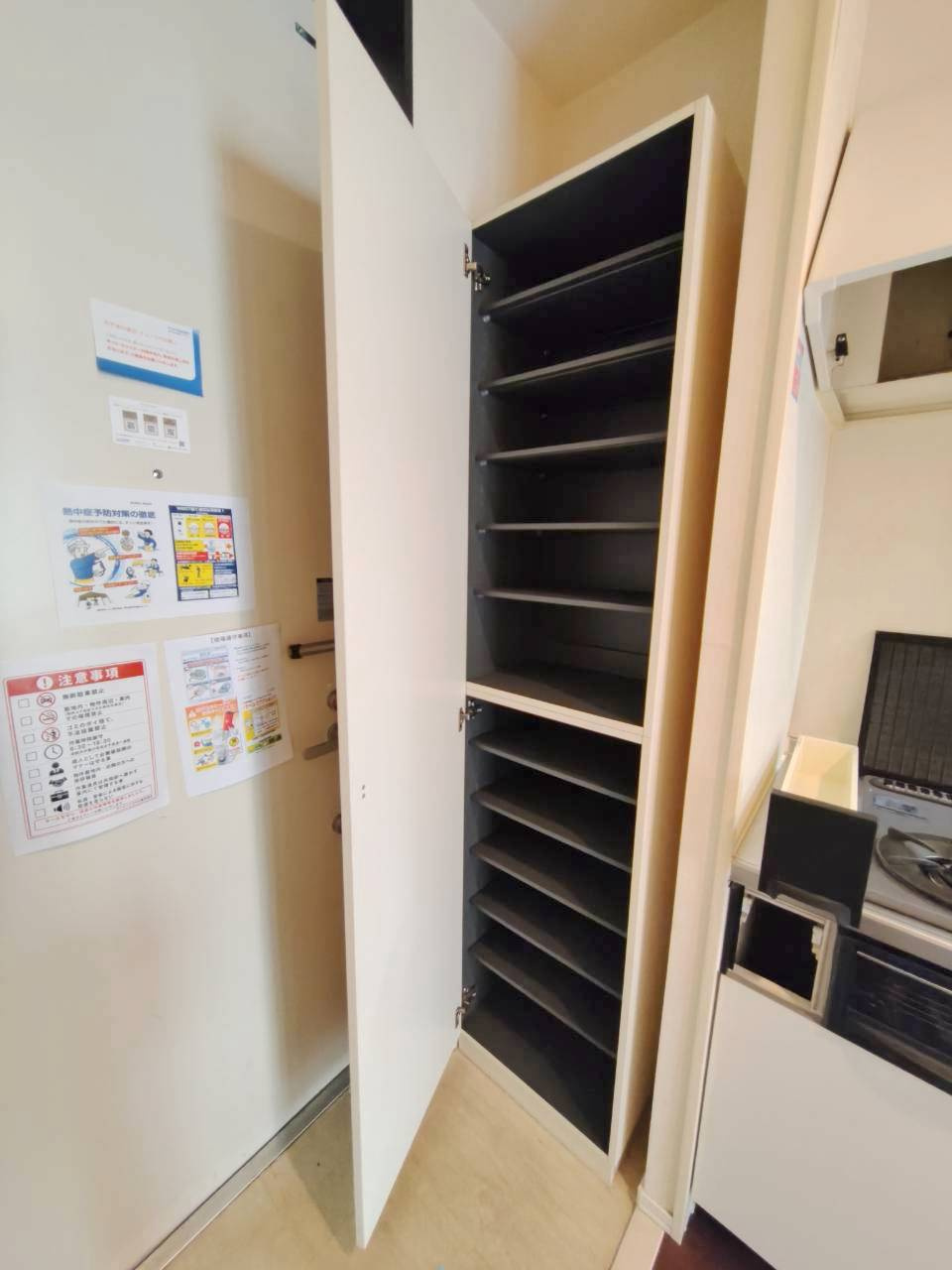ラパン　アジルの収納|★トールタイプのシューズＢＯＸ★クリーニング前となります