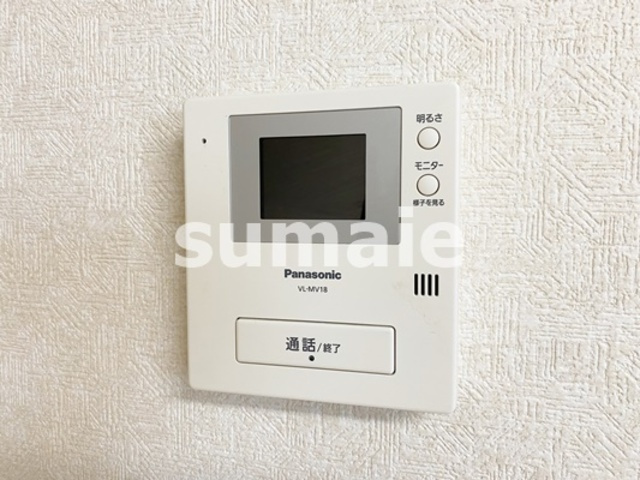 コスモハイツのセキュリティ|安心のモニター付きインターホン！