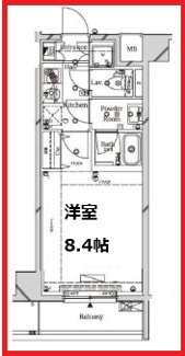 【間取り】 | ラフィスタ尾久駅前
