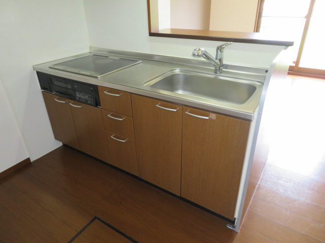 セジュール砥堀Ｂ棟のキッチン