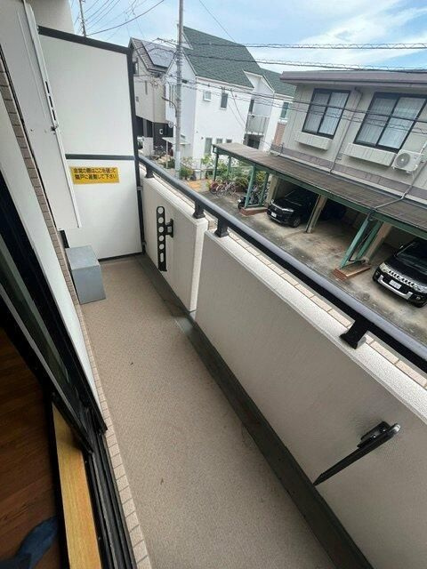 サウザンドⅤのバルコニー
