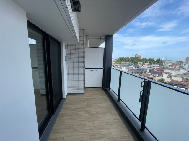 ベルヴュコート柏のバルコニー