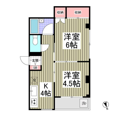 アルファステージ日向野の間取り