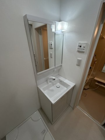 ヴェルメゾン三津屋中の独立洗面台