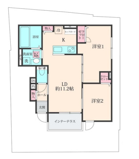 【間取り】 | ノール　アサヒ | 間取りです。