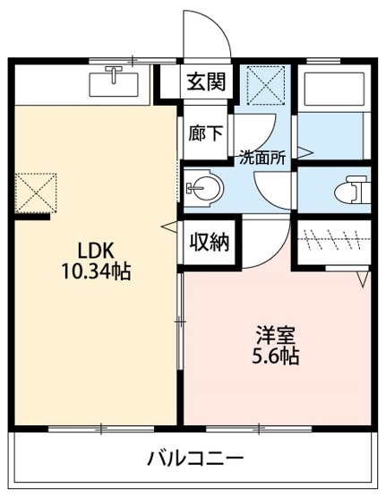 【間取り】 | 大谷マンション