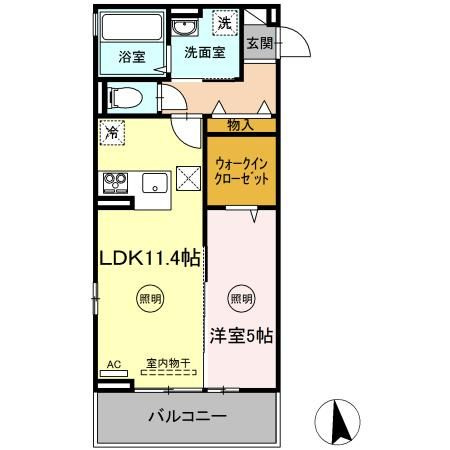 ルミナーレの間取り