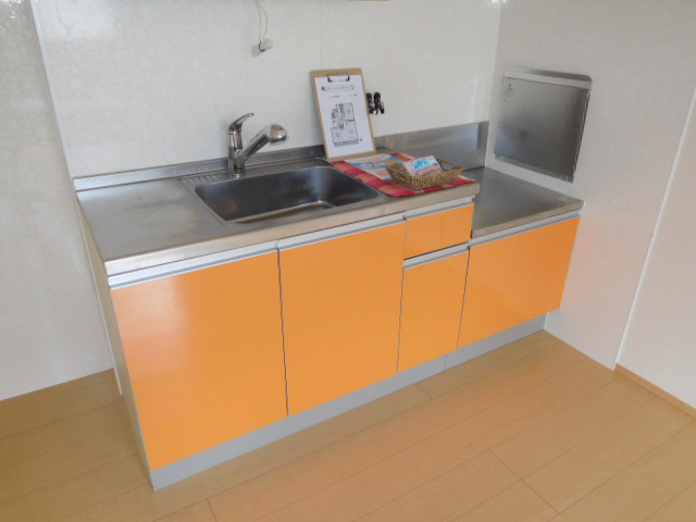 ソレイユ東阿保のキッチン