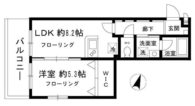 ＬＡＵＲＥＬ坂下の間取り