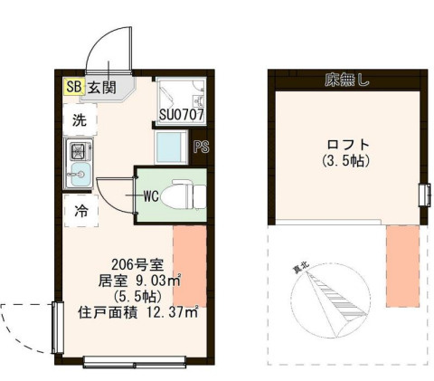 【間取り】 | SKフェリス金町