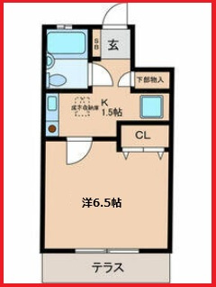 【間取り】 | グランシャレー島根Ⅰ