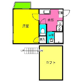 【間取り】 | トレス博多弐番館