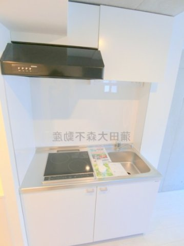 ファーヴァルハネダウエストのキッチン|２口IHコンロのキッチン