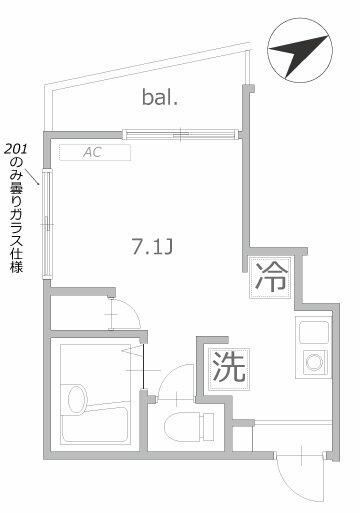 ブロッサムテラス町屋の間取り