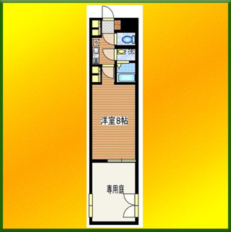 【間取り】 | カリーノ玉川上水 | 反転タイプです。