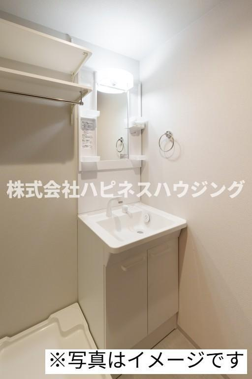 ｒｏｂｏｔ　ｈｏｍｅ　北柏Ⅲの独立洗面台