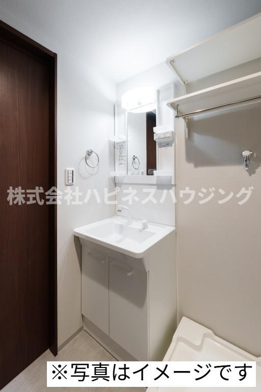 ｒｏｂｏｔ　ｈｏｍｅ　北柏Ⅲの独立洗面台