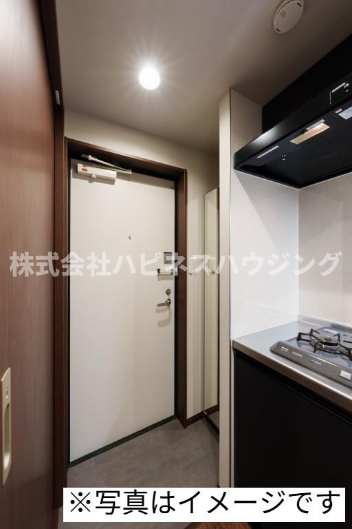ｒｏｂｏｔ　ｈｏｍｅ　北柏Ⅲの玄関|明るい玄関です