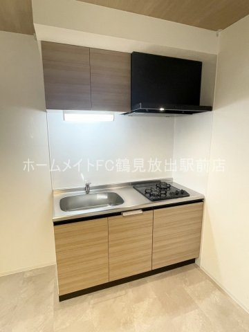 大阪市鶴見区今津中１丁目の賃貸マンションのキッチン