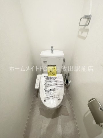 大阪市鶴見区今津中１丁目の賃貸マンションのトイレ