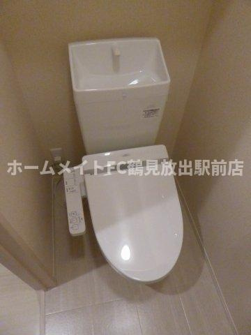 東大阪市楠根１丁目のアパートのトイレ