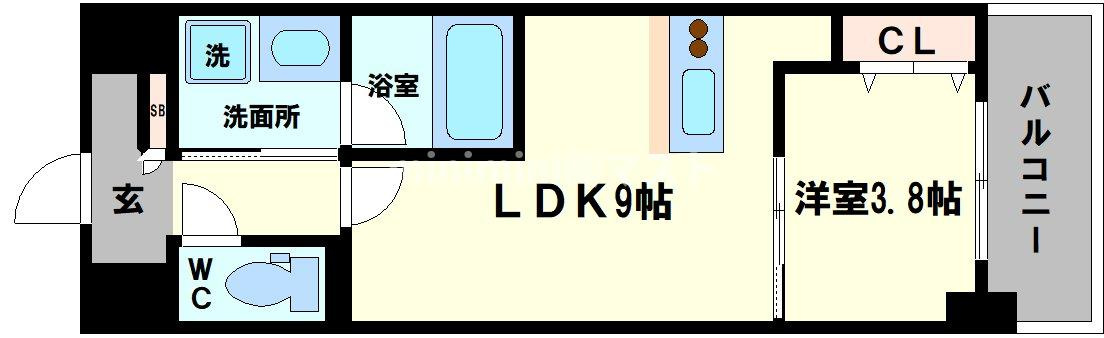 リアライズ小路駅前の間取り