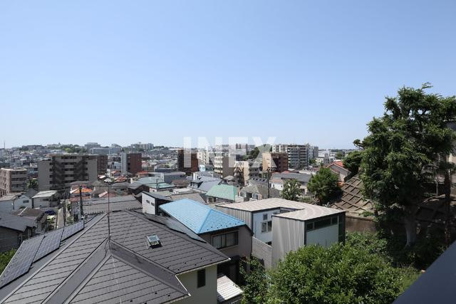 横浜市港北区篠原西町のアパートの展望|景色