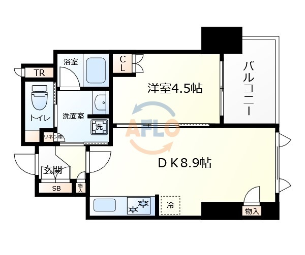 Brillia淀屋橋　西天満小学校の間取り|Brillia淀屋橋　間取り
