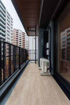 ボヌール小石川αのバルコニー