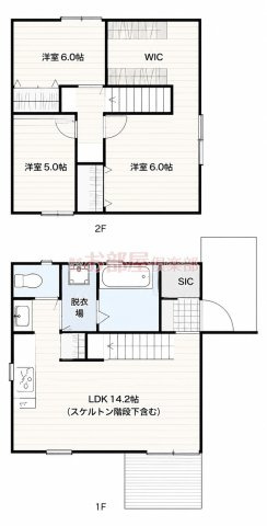 RBOX上津03の間取り