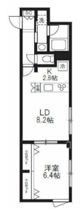 プラティーク大森山王の間取り|間取り