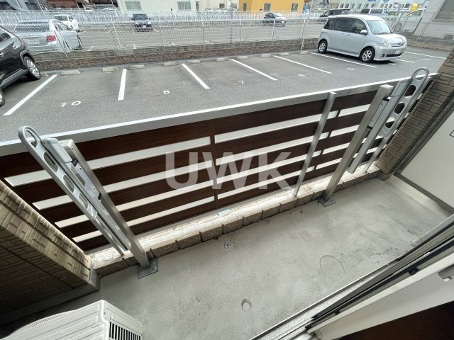 エクセルカーサのバルコニー