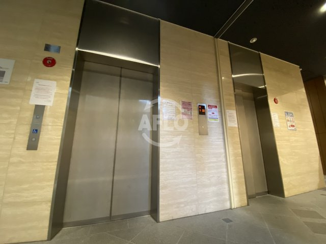 エルヴェ東天満　堀川小学校区のその他共用部分|エルヴェ東天満　エレベーターホール