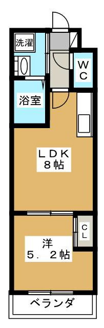 サクシード藤森の間取り