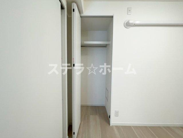 京橋第2コーポの収納|収納豊富です