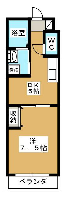 サクシード深草の間取り