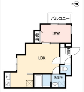 【間取り】 | リベルタ雑餉隈駅前