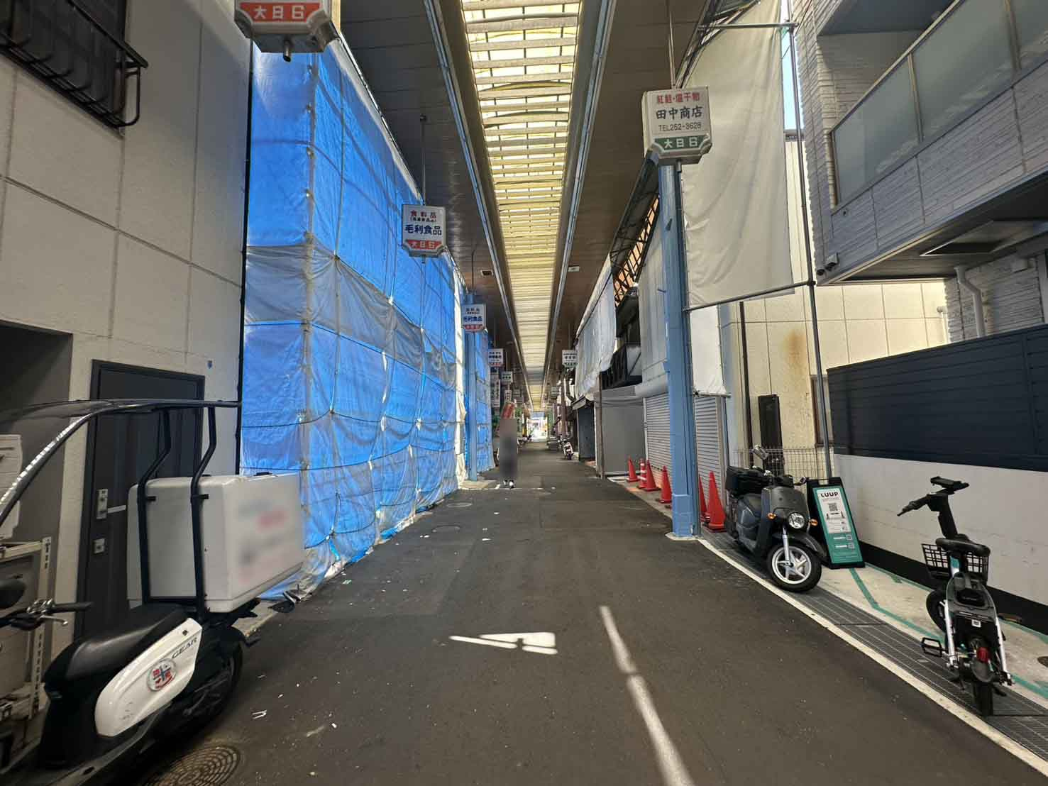 神戸市中央区割塚通６丁目　売り土地の前面道路含む現地写真