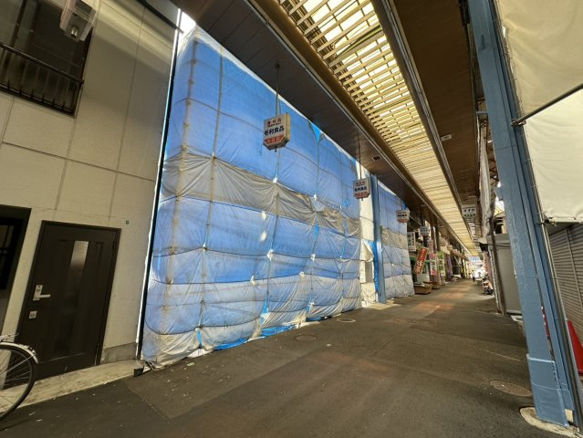 神戸市中央区割塚通６丁目　売り土地の前面道路含む現地写真