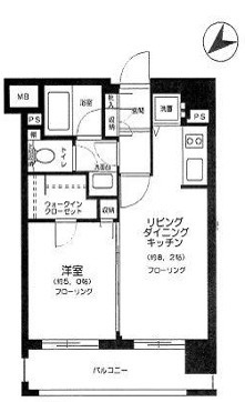 LAスイート上野の間取り
