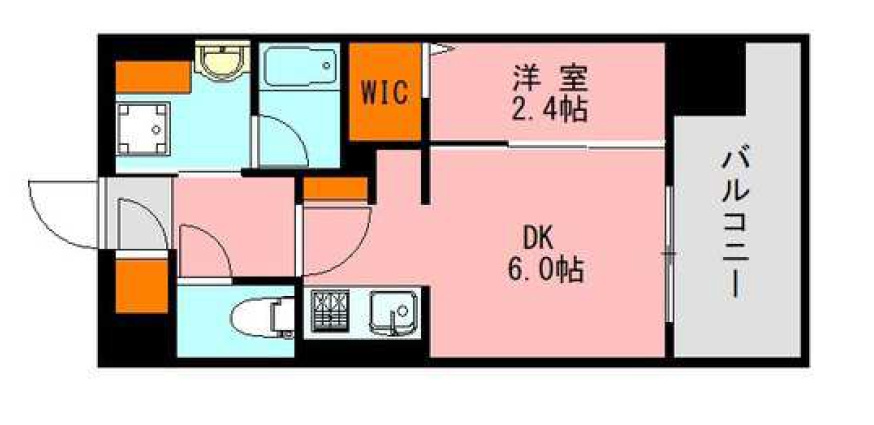 LANDIC PREMIUM HAKATA(ランディックプレミアムハカタ)の間取り|使いやすい間取りです。
