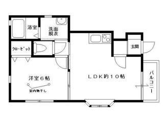 【間取り】 | 深川Kハイツ