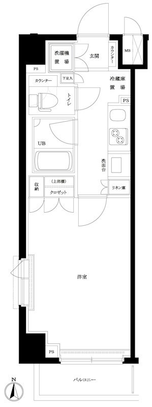 ルーブル錦糸町参番館の間取り