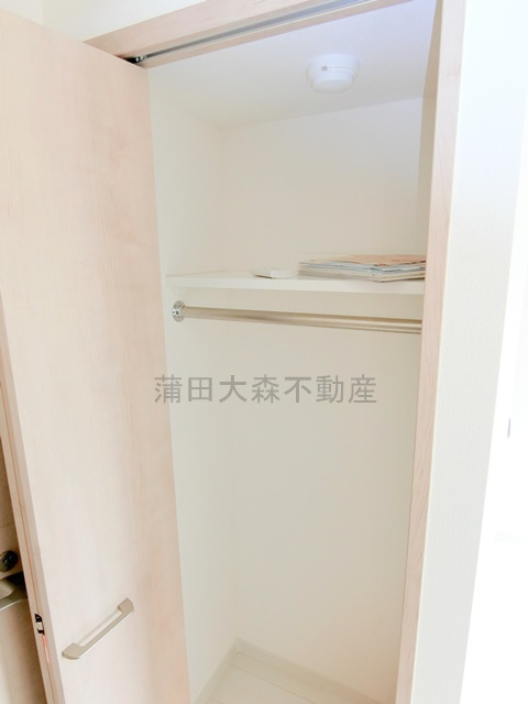 プティレスト平和島の収納|収納　クローゼット