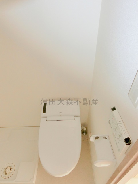 プティレスト平和島のトイレ|温水洗浄便座付きのトイレ